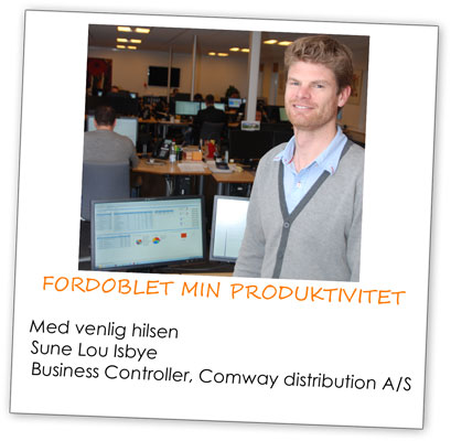 Business intelligence hos Comway Distribution